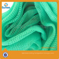 Green Plastic safety warning netting for construction usage